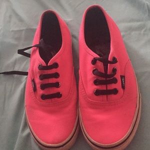 Hot pink vans